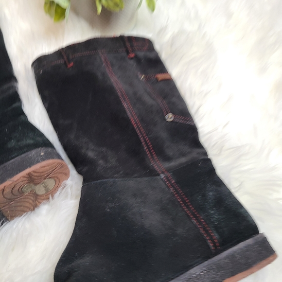 Camper Black Suede Twins Collection Boots - Picture 8 of 16